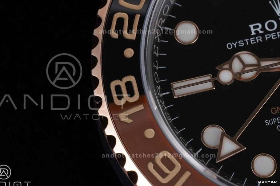 FastDry V 126711 Master RG Best CHNR II GMT on SH3285 855 New SS SS Edition 1:1 Bracelet ARF 904L 0520